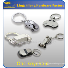Factory Price Silver 3D Samll Car Shaped Keychain